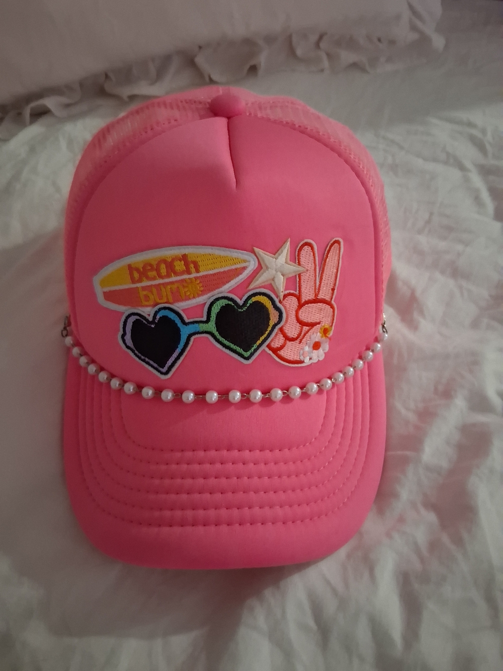 Pink Eye Catching✌️Cap - Picture 3 of 6